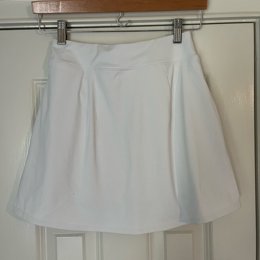 HALARA White Tennis Skirt Pleated NWT size XS - Picture 2 of 7